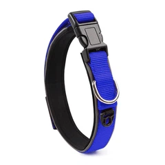 Нашийник двошаровий для собак Taotaopets 181-2019 L Blue