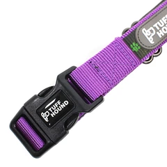 Без бренда Світловідбиваючий нашийник для собак TUFF HOUND 1537 Purple XS з утяжкой