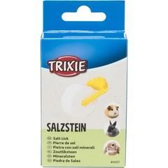 Мінеральний камінь для гризунів Trixie Тріксі мінерал-сіль з тримачем, 84 г, 1 шт (4011905060019)