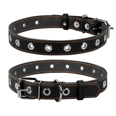 Нашийник безрозмірний CoLLaR шкіра чорний 02441 (4820082491895)A