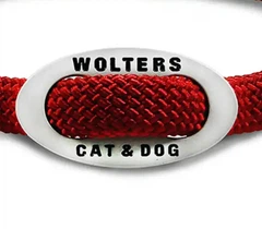 Нашийник канат для собак Wolters K2-Rope Programme 35 см / 9 мм Червоний