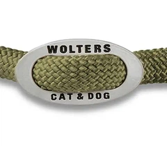 Нашийник канат для собак Wolters K2-Rope Programme 50 см / 13 мм Оливковий