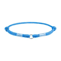 Collar Шнурок для адресника (блакитний) з паракорду діаметр 4мм, довжина 25-45см WAUDOG Smart ID,