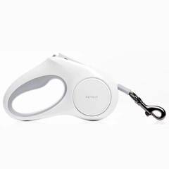Повідець-рулетка для собак Petkit Go Dog Retractable Leash, стрічка 3 м, білий
