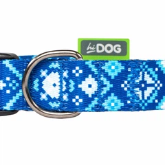 Hi Dog Повідець HiDOG Вишиванка синя XS 10мм 152см (120/1047)