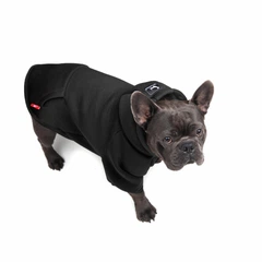 Одяг для собак "LEKS FRB BLACK". SKU 00709. Розмір S. Your Stylish Hunter. Худі для собак для французського бульдога, мопса, спанієля, та інших.