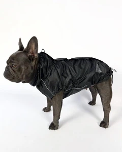 Одяг для собак дощовик "SHARK" SKU 004556. Розмір S. Your Stylish Hunter. Дощовик жилет для французького бульдога, мопса, спаніеля, корги, амбуллі, бігля та інших порід собак.