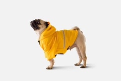 Noble Pet Дощовик з капюшоном для собак Noblepet Moss Yellow, одяг для собак унісекс, M-Short (M4106/M-Short)