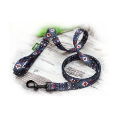 Hi Dog Повідець ТМ HIDOG "Aztec purple" довжина 152 см, ширина 10 мм