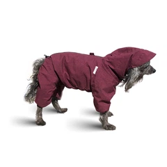 Noble Pet Комбінезон собаки-дівчинки Travis S Grayish Red (T4124/S)