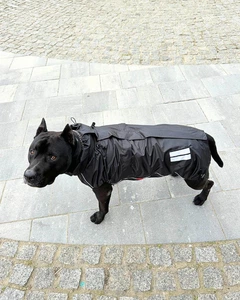 Одяг для собак дощовик “BLACK SHARK”. SKU 004784. Розмір M. Your Stylish Hunter. Дощовик жилет для собак середніх та великих порід, від спаніелю та корги до добермана та вівчарки.