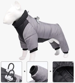 Синтепоновий комбінезон для собак Pet Style "DuoMM" Сірий S