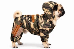 Smart Pet Комбінезон для собак «Scout», розмір S1, плащівка Лаке, комфортний, непромокальний, на блискавці, унісекс, захист від негоди