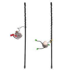 Вудка дражнилка з мишкою, іграшка для котів Flamingo Rod With Mouse (504231)
