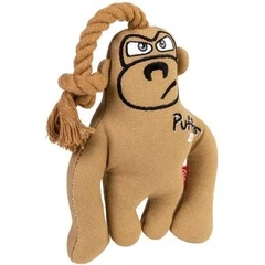 Іграшка для собак Collar Обезьяна з пищалкою GiGwi Puffer zoo, текстиль, веревка, 31 см