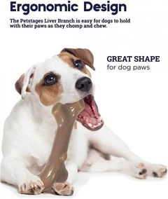 Іграшка для собак Petstages Liver Branch гілка з ароматом печінки середня