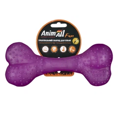 Ароматизована іграшка для собак AnimAll Fun Bone, 25 см, фіолетовий