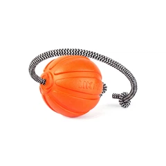 Іграшка для собак Collar Liker Cord 9 М'ячик зі шнурком для собак великих порід (6297)