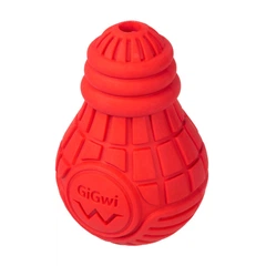 Іграшка для собак Лампочка гумова GiGwi Bulb Rubber M Червоний (25881087)
