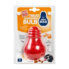 Іграшка для собак Лампочка гумова GiGwi Bulb Rubber M Червоний (25881087)