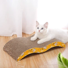 Когтеточка (дряпка) для кота Taotaopets Хвиля 041120 лежанка