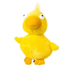 Іграшка для собак Качка з пищалкою GiGwi Plush, плюш, штучне / тканина, МТХ, 11 см