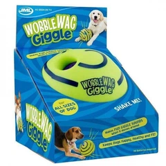 Без бренду Іграшка для собак Wobble Wag Giggle Хіхикаючий м'яч Green (3_02945)