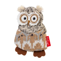 Іграшка для собак Collar Сова з пищалкою GiGwi Plush Friendz текстиль 10 см