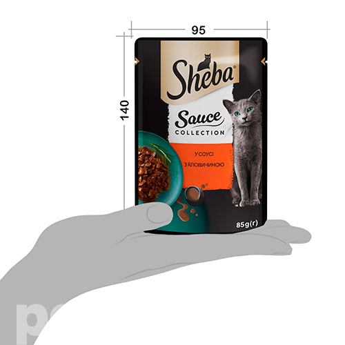 Sheba Sauce Collection з яловичиною в соусі
