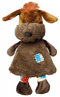 Іграшка для собак Trixie Собака з пищалкою та фольгою 28см (TX-35864)