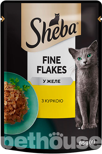 Sheba Fine Flakes з куркою у желе