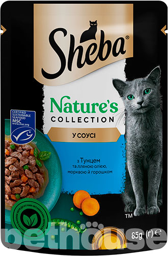 Sheba Вологий корм (шматочки в соусі) для котів