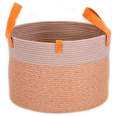 Harley and Cho Корзинка для зберігання іграшок тварин Toy storage basket Бежевий 21х30 см