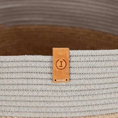Harley and Cho Корзинка для зберігання іграшок тварин Toy storage basket Бежевий 21х30 см