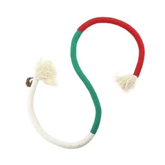 Іграшка Lesko DT-1145 Мотузка Red+Green для котів
