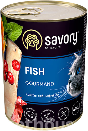 Savory Cat Adult Fish