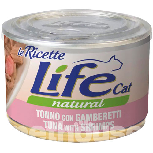 LifeCat le Ricette Тунець з креветками для котів