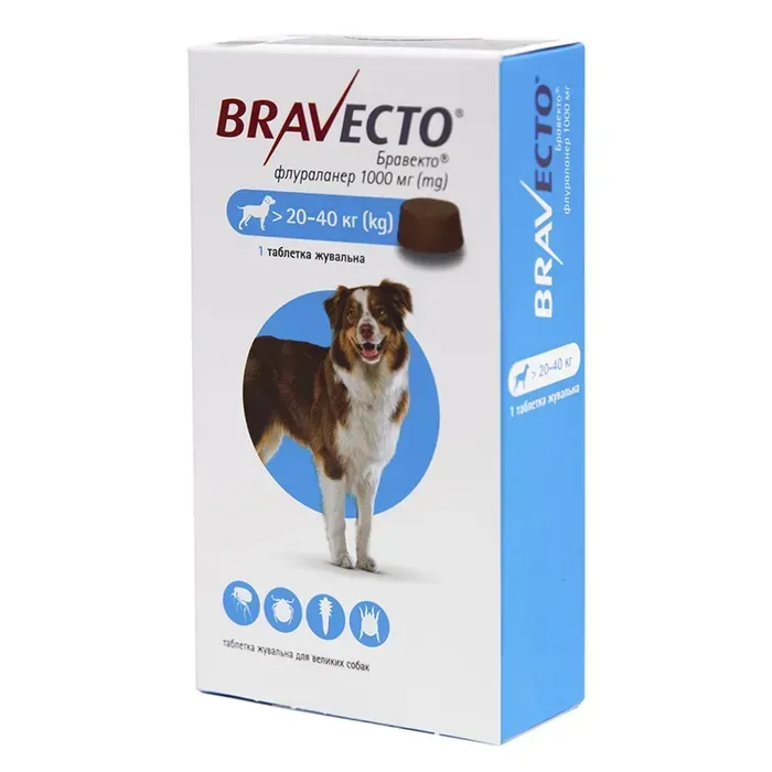 Бравекто Препарат Bravecto для собак