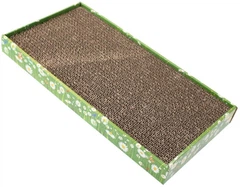 Когтеточка з котячою м'ятою з гофрокартону Croci Cardboard 48*25*5 см
