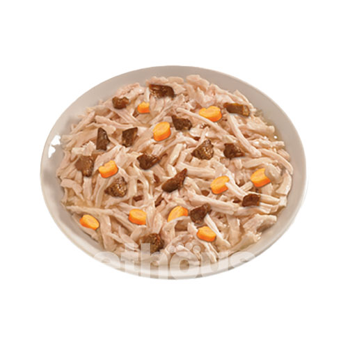 LifeCat le Ricette Куряче філе з печінкою та морквою для котів