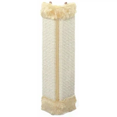 Настінна кутова кігтеточка Flamingo Sisal Corner для котів 51х24х2,5 см
