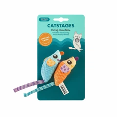 Іграшка для котів Petstages Catstages Кетстейджес Мишки з котячою м'ятою