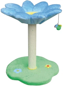 Дряпка стовпчик на підставці Croci Flowers Daisy Cat Tree 45*45*59 см