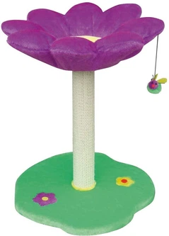 Дряпка стовпчик на підставці Croci Flowers Daisy Cat Tree 45*45*59 см