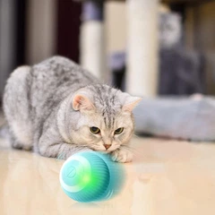 Розумний м'ячик для тварин PetGravity з хаотичним рухом Бірюзовий