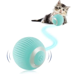 Розумний м'ячик для тварин PetGravity з хаотичним рухом Бірюзовий
