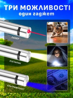 Без бренда Лазерна портативна указка іграшка для котів та собак з LED дісплеєм рівня зарядки USB зарядкою ультрафіолетовий UV ліхтарик акумуляторна інтерактивна іграшка для тварин