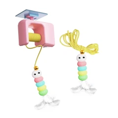 Без бренда Іграшка для котів на присосці pet toy ball 1490 ∙ інтерактивна іграшка pet toy ball 1490 для котів з автоматич