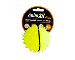 Іграшка AnimAll Fun м'яч-каштан, жовтий, 5 см