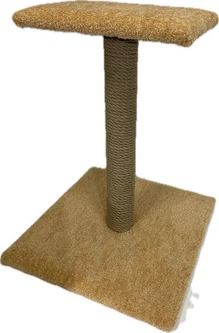 Без бренда Кігтеточка-стовпчик класична (колір: теплий пісочно-рудий)